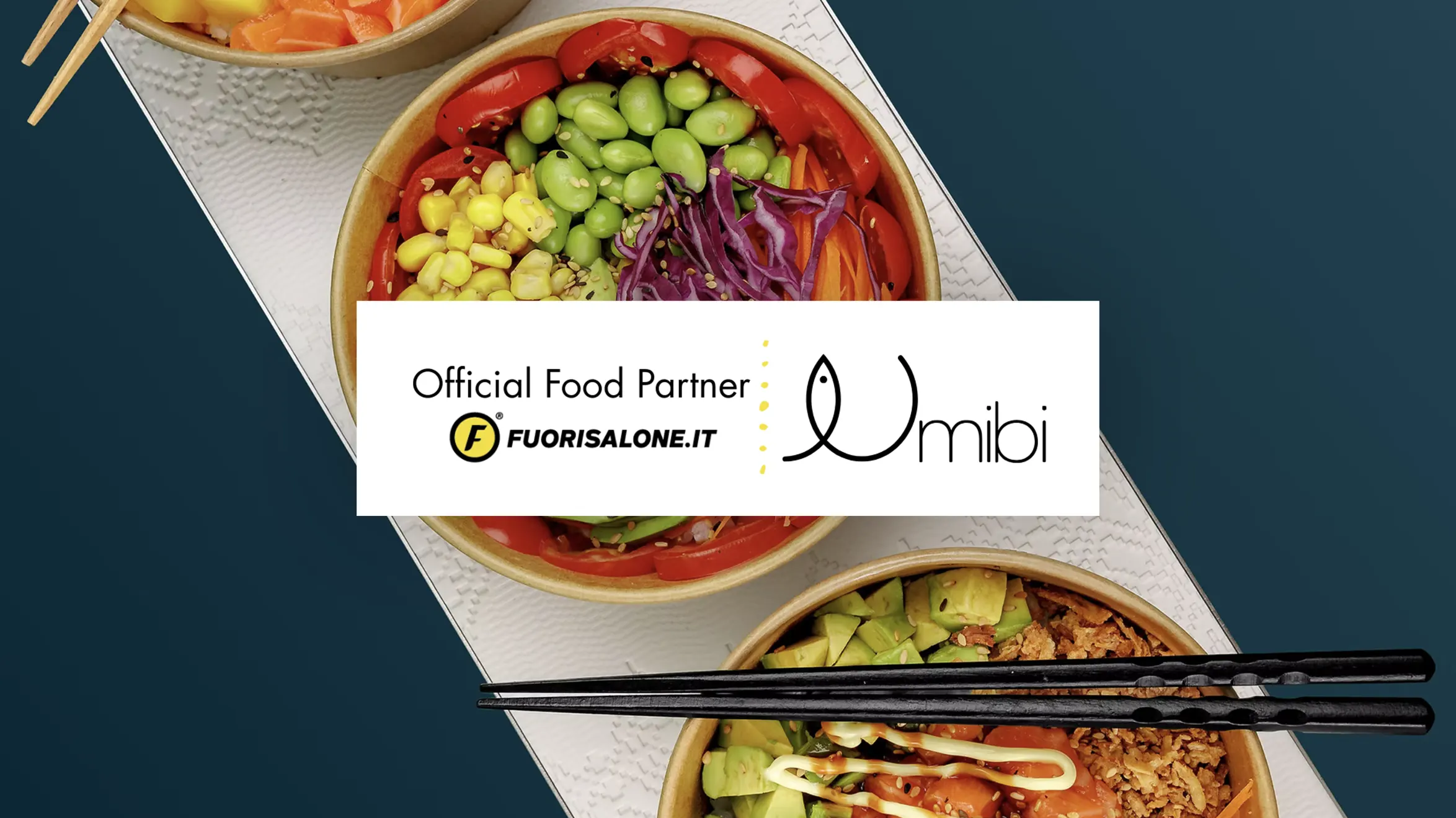 Umibi Food partner Fuorisalone