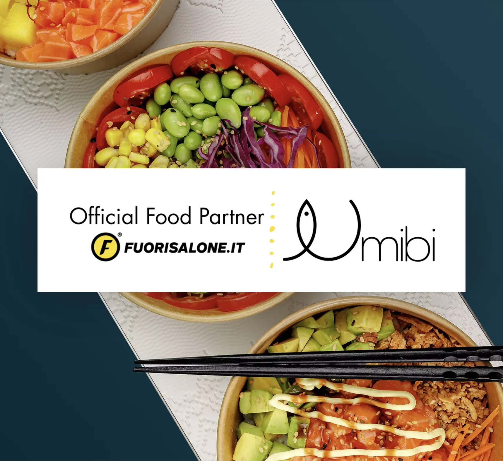 Umibi Food partner Fuorisalone